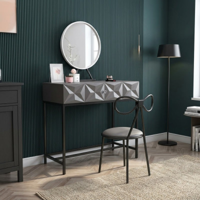 Table Classic Console Mirror Vanity Bedroom Stool Set Dresser