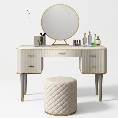 Console table vanity table desk console bedroom secretary chest of drawers