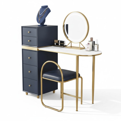 Dressing table mirror stool set chest of drawers bedroom new make-up