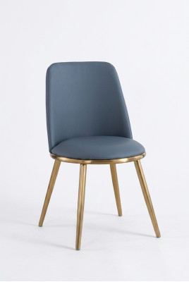 Dining table chairs luxury fabric stainless steel design chair armchair upholstery new