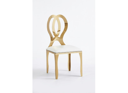 Solid Stainless Steel Upholstered Textile Chair Dining Table Design Dining Room Chairs