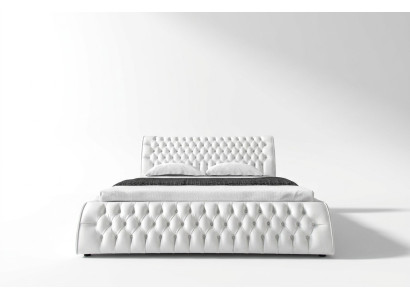 Chesterfield Bed Upholstered Design Double Hotel Beds 180x200 Bedroom Leather