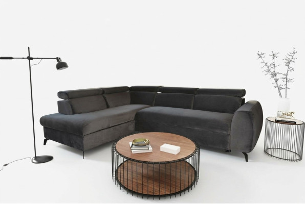 Sofa Corner Sofa Living Area L-Shape Designer Sofa Luxury Corner Sofas Fabric Sofa Textile