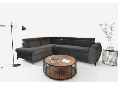 Sofa Corner Sofa Living Area L-Shape Designer Sofa Luxury Corner Sofas Fabric Sofa Textile