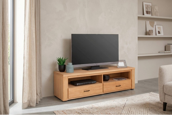 Sideboard showcase solid wood TV stand classic drawer new wood place