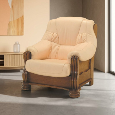 Designer classic upholstered TV armchair sofa couch 1-seater designer couches