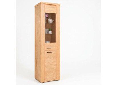 Display beech sideboard wooden single display cabinet glass cabinet cupboards cabinet furniture