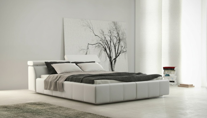 Designer bed upholstery hotel double beds multifunctional beds 180 x 200 new