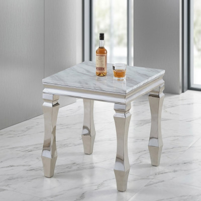 Side table tables stainless steel side tables luxury living room furniture table