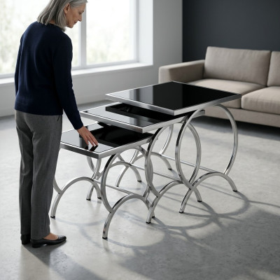 Luxury coffee table designer side table table living room table