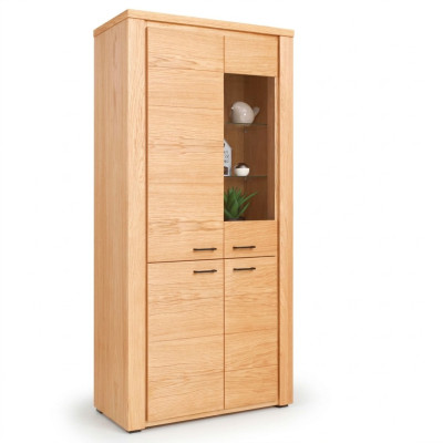 Display cabinet sideboard cupboard chest wood furniture style living room collection display cabinets
