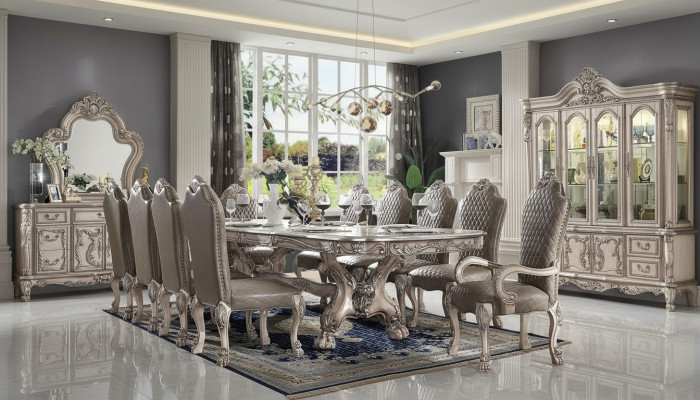 Group of armchairs wood 10x chair set dining room upholstered chairs armchair chair baroque