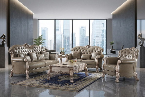 Baroque Chesterfield Sofa Set Classical Sofa Furniture Couch Set Sofas New