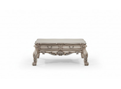Coffee table sofa tables side table living room design beige wood baroque