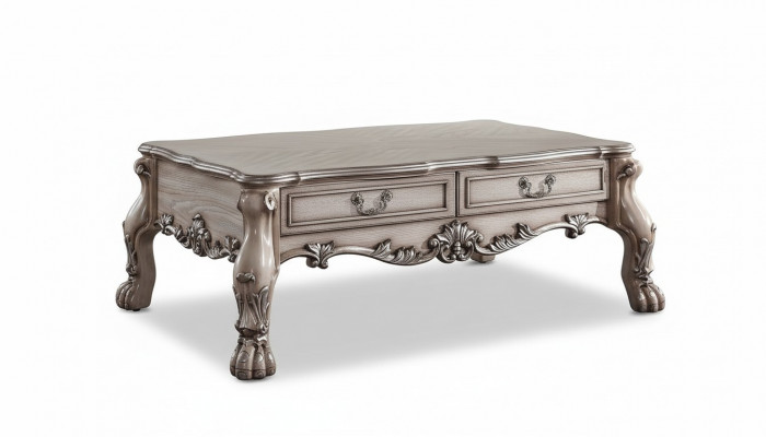 Coffee table side table wood sofa living room table baroque designer classic
