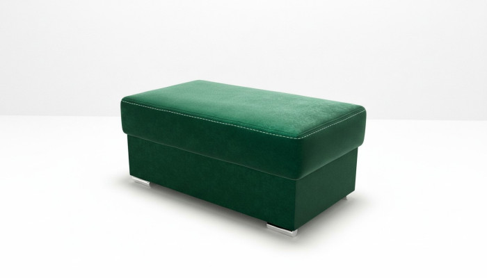 Furniture Living Benches Seat Textile Green Design Ottoman Stool Upholstered Stool Foot