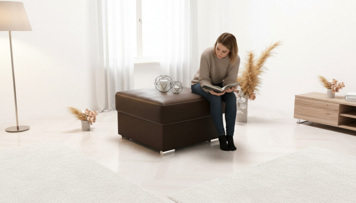 Stool Upholstered Stool Seat Stool Noble Chest Box Pouf Footstool Seat