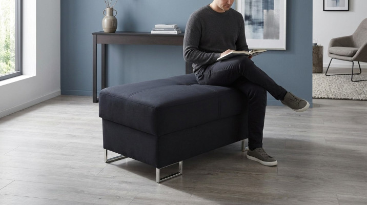 Stool Footstool Side Stool Chaise Longue Bench Velvet Fabric