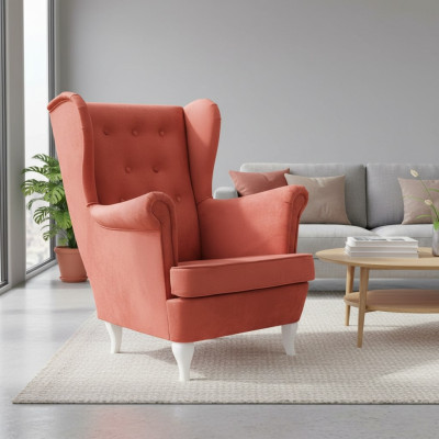 Armchair Upholstery Seat Design Couch Sofa Relax Fabric Lounge Luxury Television Club
