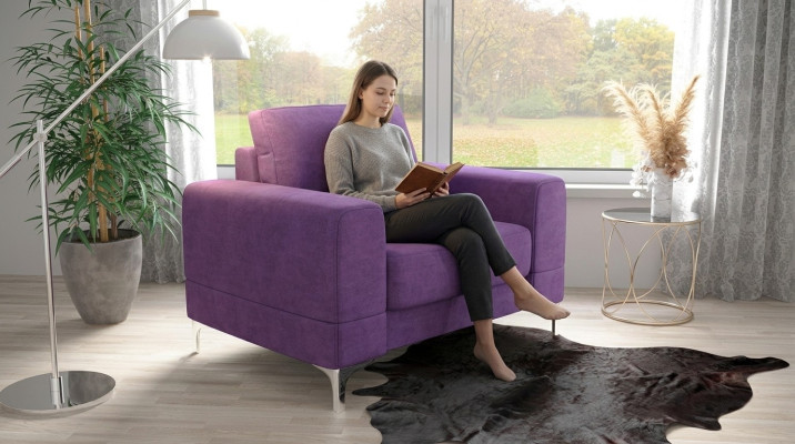 Couch Cushion Armchair Single-seater TV Upholstered Armchair 1-Seater Lounge Club