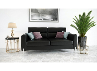 Elegant Design Luxury Velvet Fabric Sofa Couch Upholstery 2 Seater