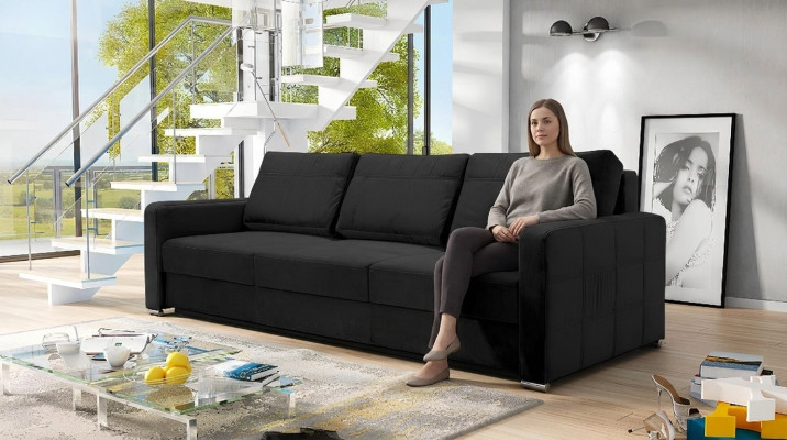 Sofa bed, sofas, foldable, textile, couch, bed, sofa, box, couches, upholstery, furniture, fabric