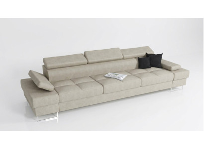 Sofa 4-seater Couch Upholstered Design Sofa 4-seater Sofas Textile Design Sofa Furniture