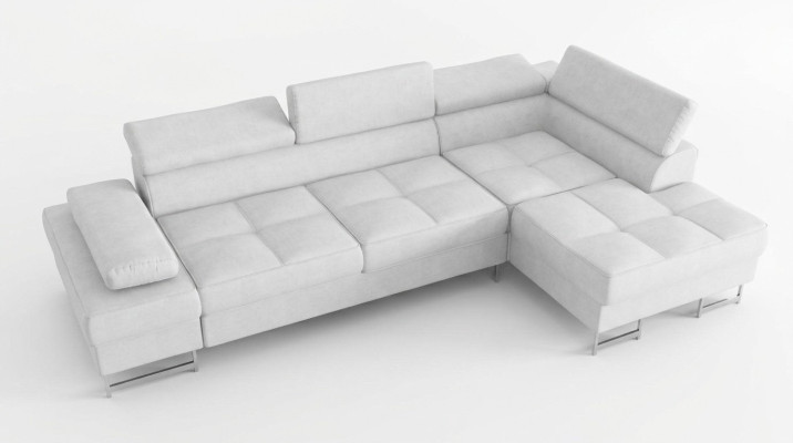 Sofas L shape sofa couch upholstered living landscape design corner sofa textile leather new