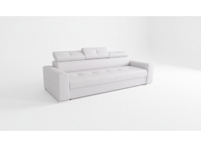 Modern 3-seater sofa room furniture white upholstered three-seater couch design sofa