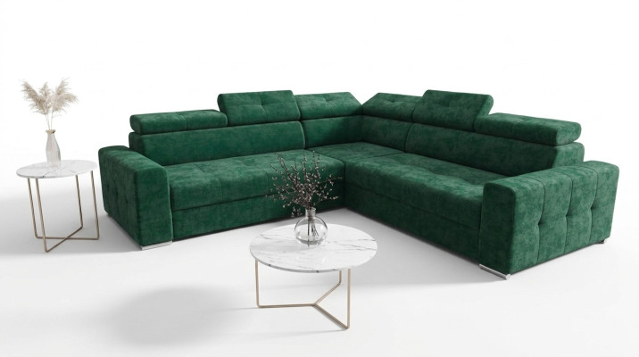 Living room textile leather luxury L-shaped modern corner sofa couch upholstery sofas new