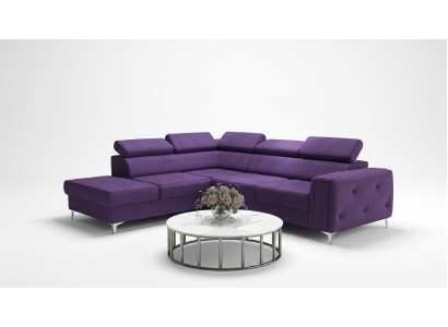 Design corner sofa L-shape couch upholstery luxury living room soft style couches new