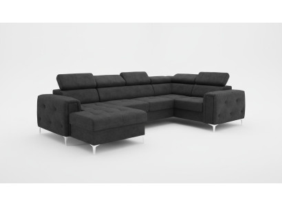 Living Area Design Corner Sofa Textile Couches Sofas U-Shape Sofa Couch Upholstery New
