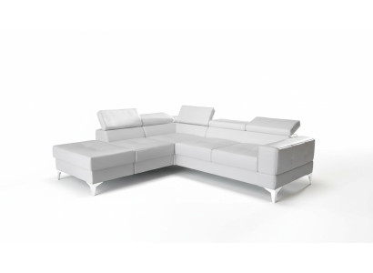 L-shaped sectional sofa couch multifunctional design modern textile