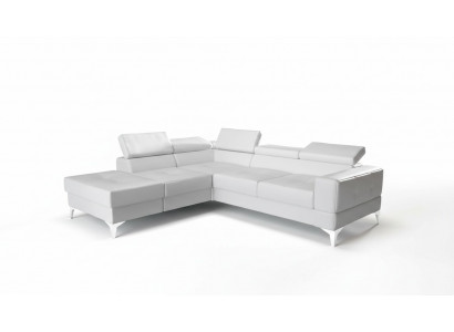L-shaped sectional sofa couch multifunctional design modern textile