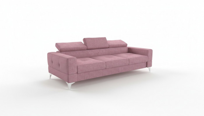 Three-seater couch upholstery design sofa modern 3-seater room furniture pink sofas