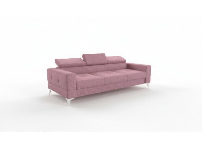 Three-seater couch upholstery design sofa modern 3-seater room furniture pink sofas