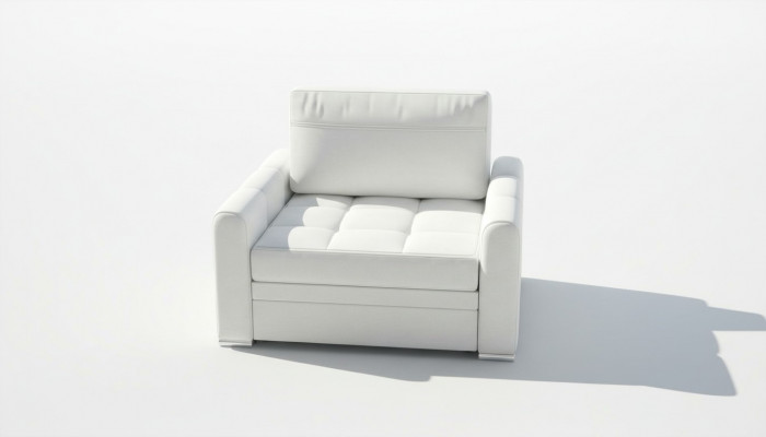 Luxury TV Relax Chesterfield Club Armchair Lounge 1-Seater Fabric
