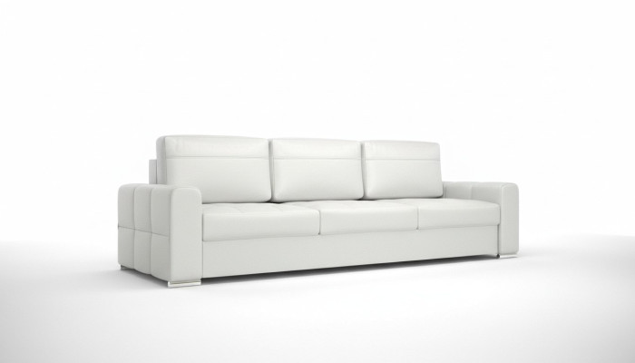 Modern upholstery fabric sofas three-seater sofa with bed function design