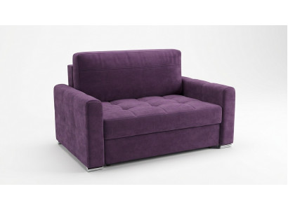 Armchair Relax Textile Lounge Club Upholstery Design Couch Sofa Seat Luxury Purple New