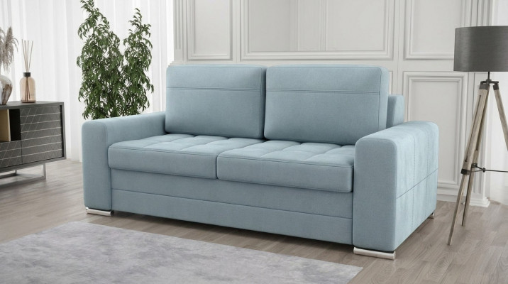 Design upholstered modern 100% textile fabric modern two-seater sofa 2-seater couch