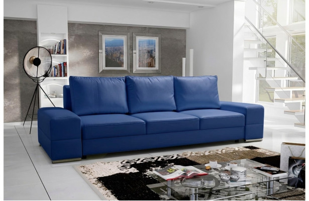Couch Faux Leather Sofa Elegant Design Designer 3-Seater Furniture Classic Furniture XXL