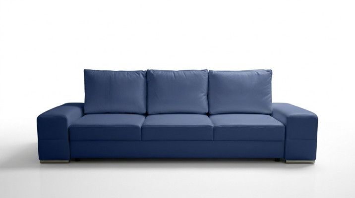 Couch Faux Leather Sofa Elegant Design Designer 3-Seater Furniture Classic Furniture XXL