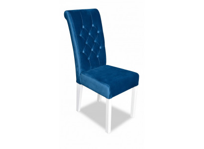 Modern Chesterfield dining chairs 4x chairs for dining room fabric dining set new