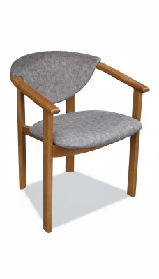Set of 4 textile armchairs group chair set group chairs hotel upholstery.