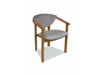 Set of 4 textile armchairs group chair set group chairs hotel upholstery.