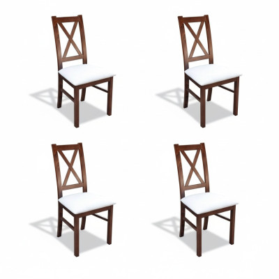 Group of Chairs Textile Upholstered Chairs Set New Set of 4 Dining Room Chairs New Seat