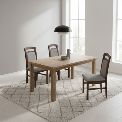 Dining Room Chair Suite Armchair Upholstery Design 4x Chairs Group Set Gastro New