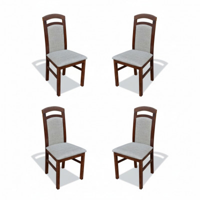 Dining Room Chair Suite Armchair Upholstery Design 4x Chairs Group Set Gastro New