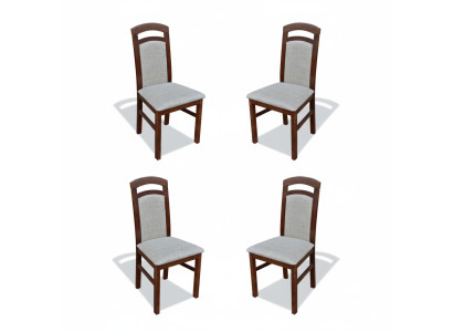 Dining Room Chair Suite Armchair Upholstery Design 4x Chairs Group Set Gastro New