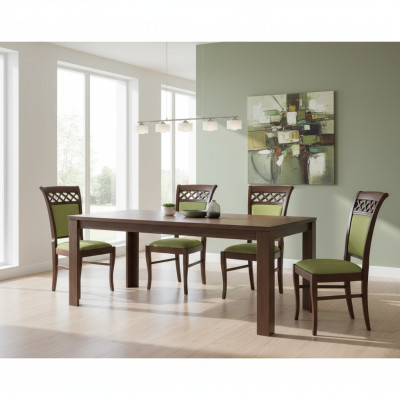 Group Textile New Dining Room Restaurant New Design Chair 4x Chair Set Armchair New